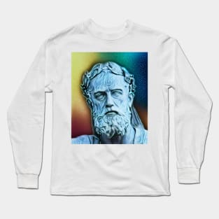 Xenophon Portrait | Xenophon Artwork 5 Long Sleeve T-Shirt